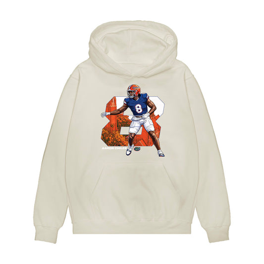 Florida - NCAA Football : Aaron Chiles Jr. - Collage Premium Hooded Sweatshirt-0