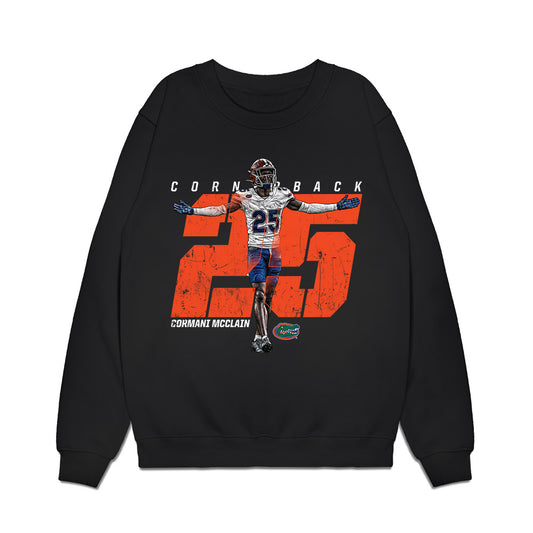 Florida - NCAA Football : Cormani McClain - Collage Premium Crewneck Sweatshirt-0