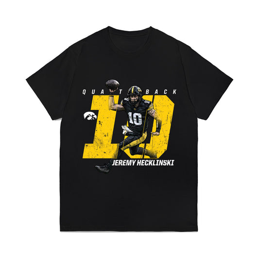 Iowa - NCAA Football : Jeremy Hecklinski - Collage Comfort Colors T-Shirt-0