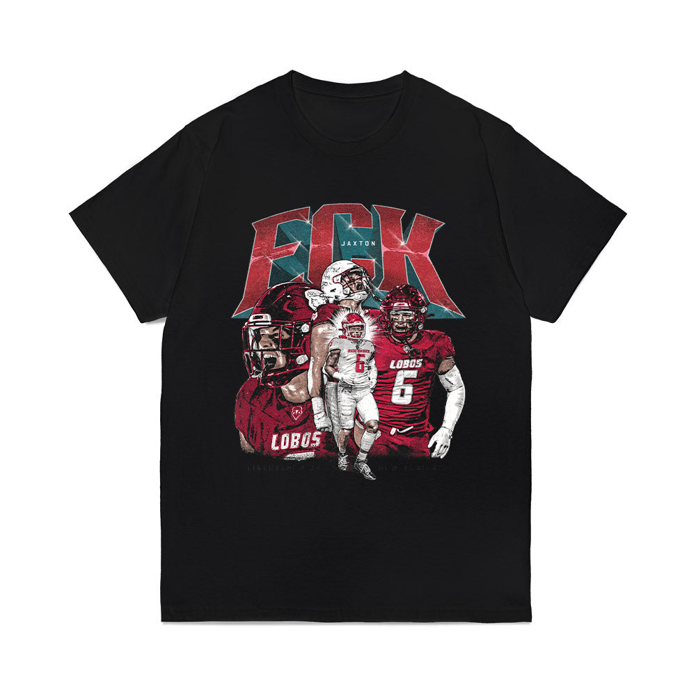 New Mexico - NCAA Football : Jaxton Eck - Collage Comfort Colors T-Shirt-0