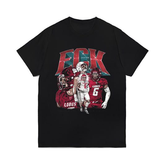 New Mexico - NCAA Football : Jaxton Eck - Collage Comfort Colors T-Shirt-0