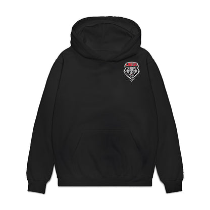 New Mexico - NCAA Football : Jaxton Eck - Collage Premium Hooded Sweatshirt-0