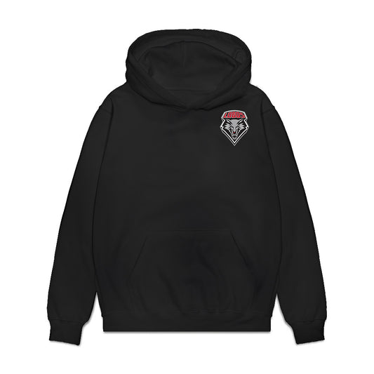 New Mexico - NCAA Football : Jaxton Eck - Collage Premium Hooded Sweatshirt-0