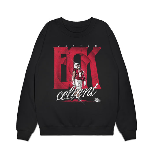 New Mexico - NCAA Football : Jaxton Eck - Collage Premium Crewneck Sweatshirt-0