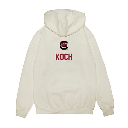 South Carolina - NCAA Equestrian : Kenley Koch - National Champions Premium Hooded Sweatshirt-1