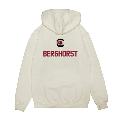 South Carolina - NCAA Equestrian : Jenna Berghorst - National Champions Premium Hooded Sweatshirt-1