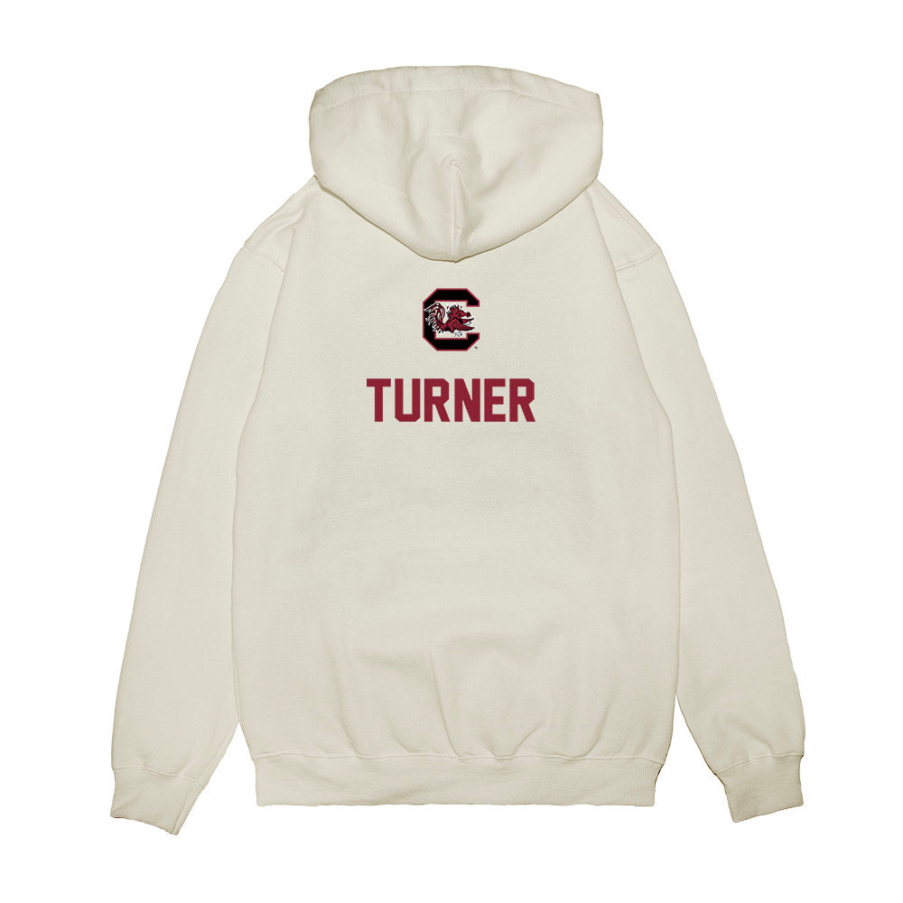 South Carolina - NCAA Equestrian : Haley Turner - National Champions Premium Hooded Sweatshirt-1