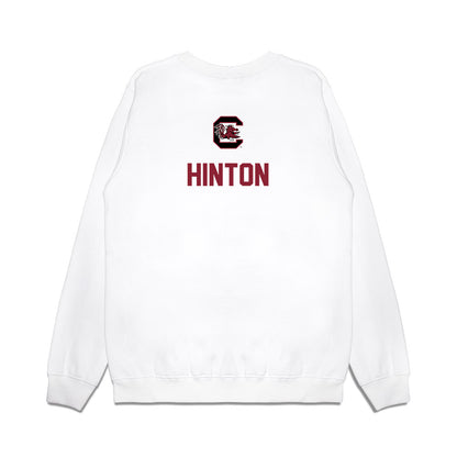 South Carolina - NCAA Equestrian : Addison Hinton - National Champions Premium Crewneck Sweatshirt-1