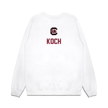South Carolina - NCAA Equestrian : Kenley Koch - National Champions Premium Crewneck Sweatshirt-1