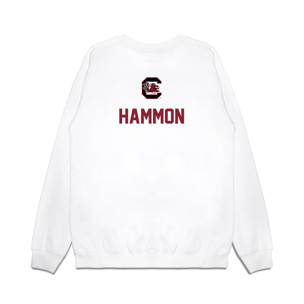 South Carolina - NCAA Equestrian : Madison Hammon - National Champions Premium Crewneck Sweatshirt-1