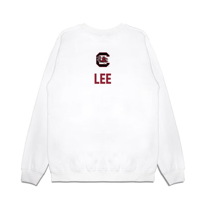 South Carolina - NCAA Equestrian : Julia Lee - National Champions Premium Crewneck Sweatshirt-1