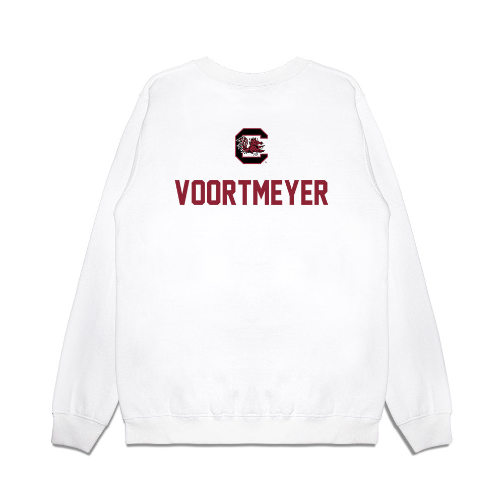 South Carolina - NCAA Equestrian : Ruby Voortmeyer - National Champions Premium Crewneck Sweatshirt-1