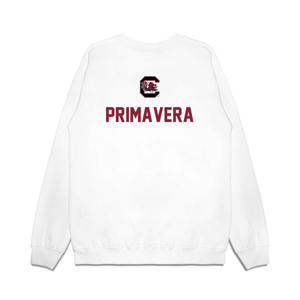 South Carolina - NCAA Equestrian : Bella Primavera - National Champions Premium Crewneck Sweatshirt-1