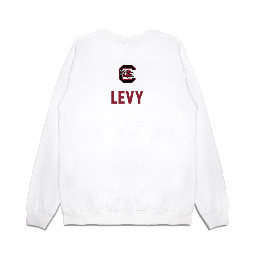 South Carolina - NCAA Equestrian : Paris Levy - National Champions Premium Crewneck Sweatshirt-1