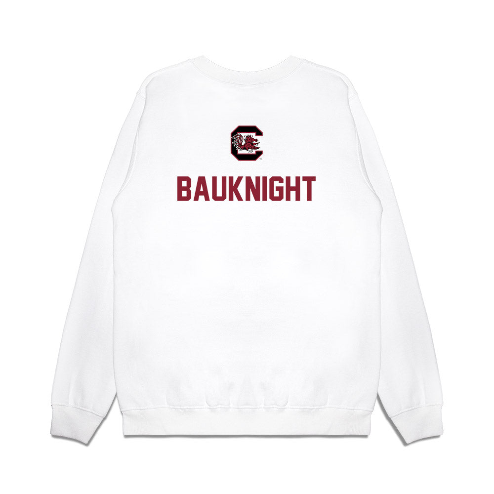 South Carolina - NCAA Equestrian : Abby Bauknight - National Champions Premium Crewneck Sweatshirt-1
