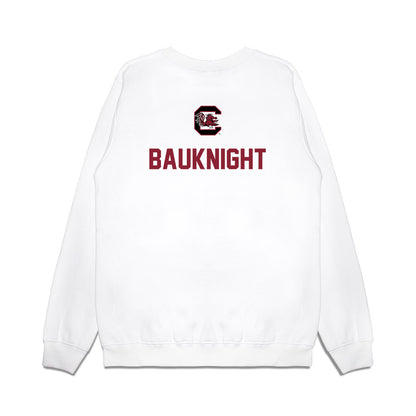 South Carolina - NCAA Equestrian : Abby Bauknight - National Champions Premium Crewneck Sweatshirt-1