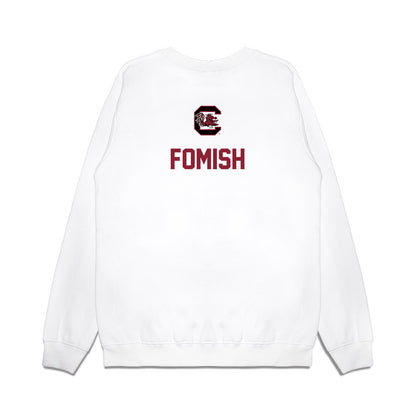 South Carolina - NCAA Equestrian : Opal Fomish - National Champions Premium Crewneck Sweatshirt-1