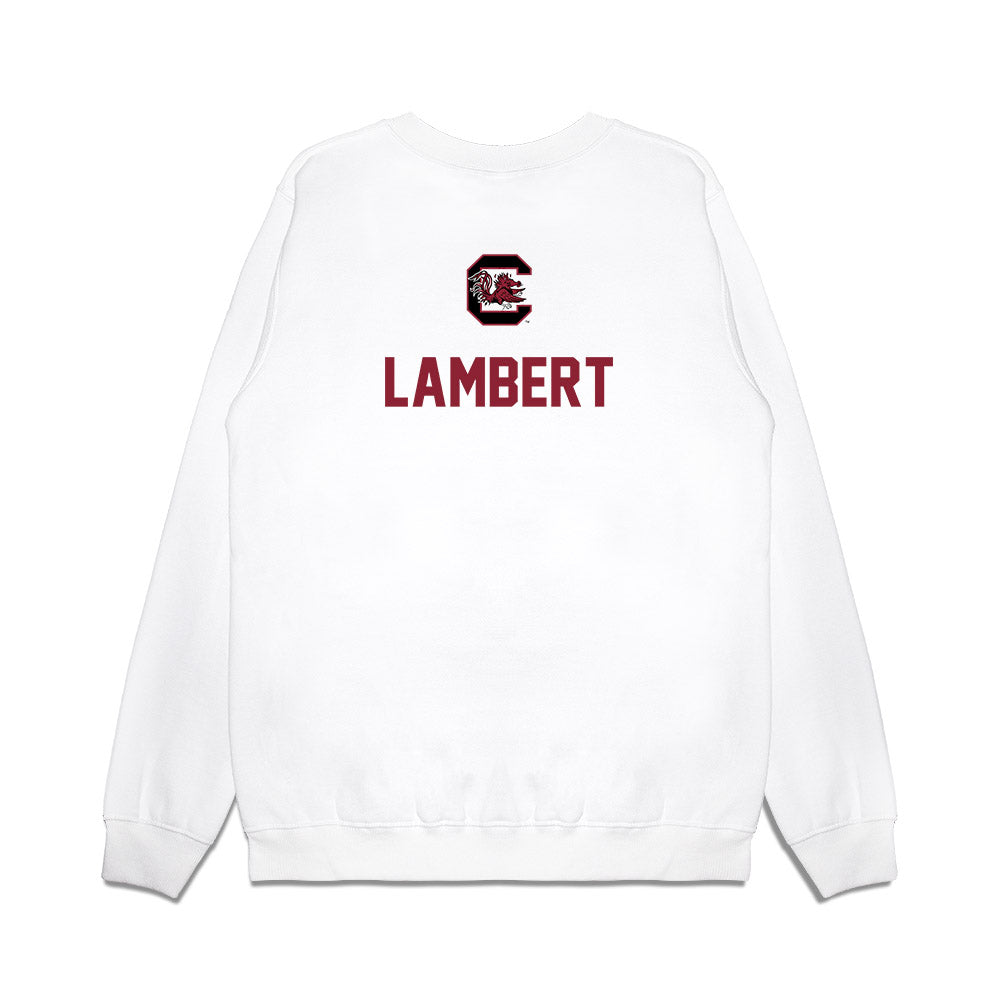 South Carolina - NCAA Equestrian : Kelsey Lambert - National Champions Premium Crewneck Sweatshirt-1