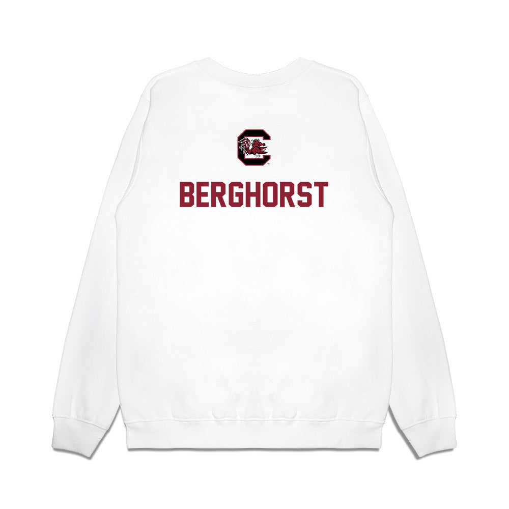 South Carolina - NCAA Equestrian : Jenna Berghorst - National Champions Premium Crewneck Sweatshirt-1