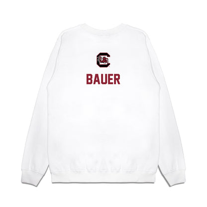 South Carolina - NCAA Equestrian : Alyssa Bauer - National Champions Premium Crewneck Sweatshirt-1