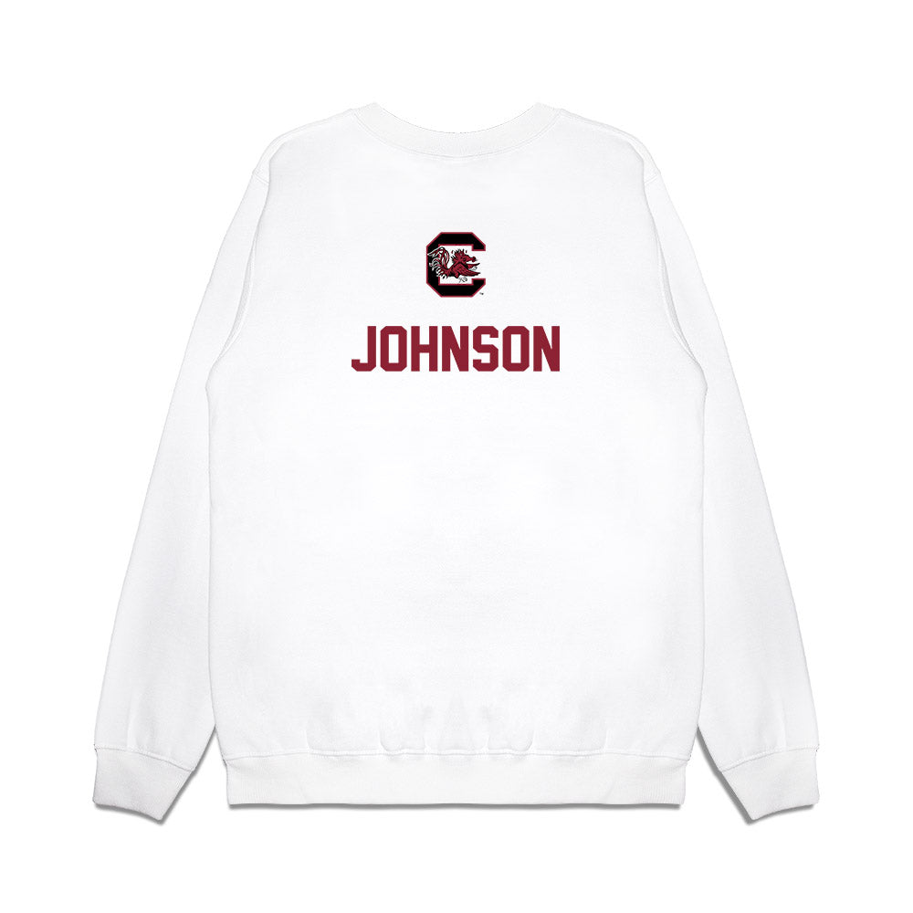 South Carolina - NCAA Equestrian : Susannah Johnson - National Champions Premium Crewneck Sweatshirt-1