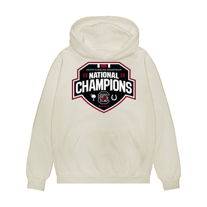 South Carolina - NCAA Equestrian : Ruby Voortmeyer - National Champions Premium Hooded Sweatshirt-0