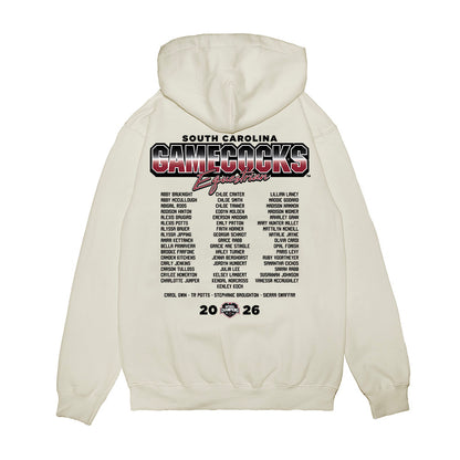 South Carolina - NCAA Equestrian : National Champions Roster Premium Hooded Sweatshirt-1