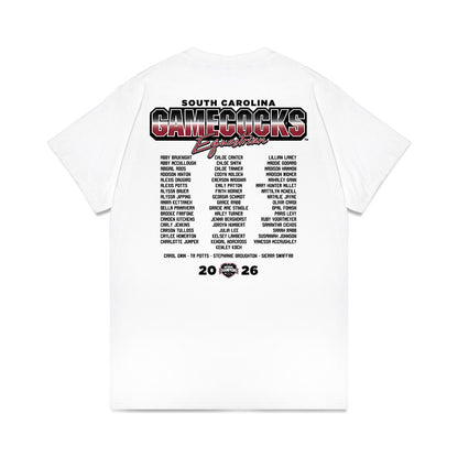 South Carolina - NCAA Equestrian : National Champions Roster Comfort Colors T-Shirt-1