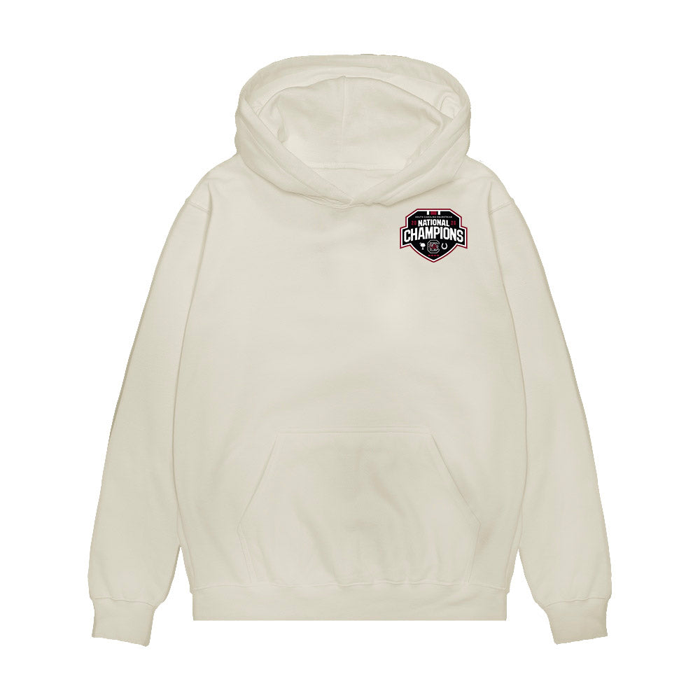 South Carolina - NCAA Equestrian : National Champions Roster Premium Hooded Sweatshirt-0