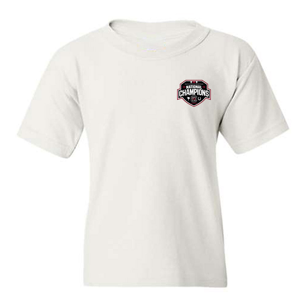 South Carolina - NCAA Equestrian : National Champions Roster Youth T-Shirt-0