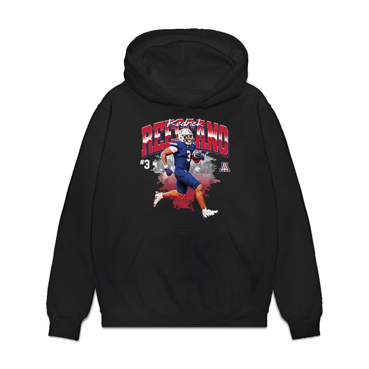 Arizona - NCAA Football : Kedrick Reescano - Collage Premium Hooded Sweatshirt-0