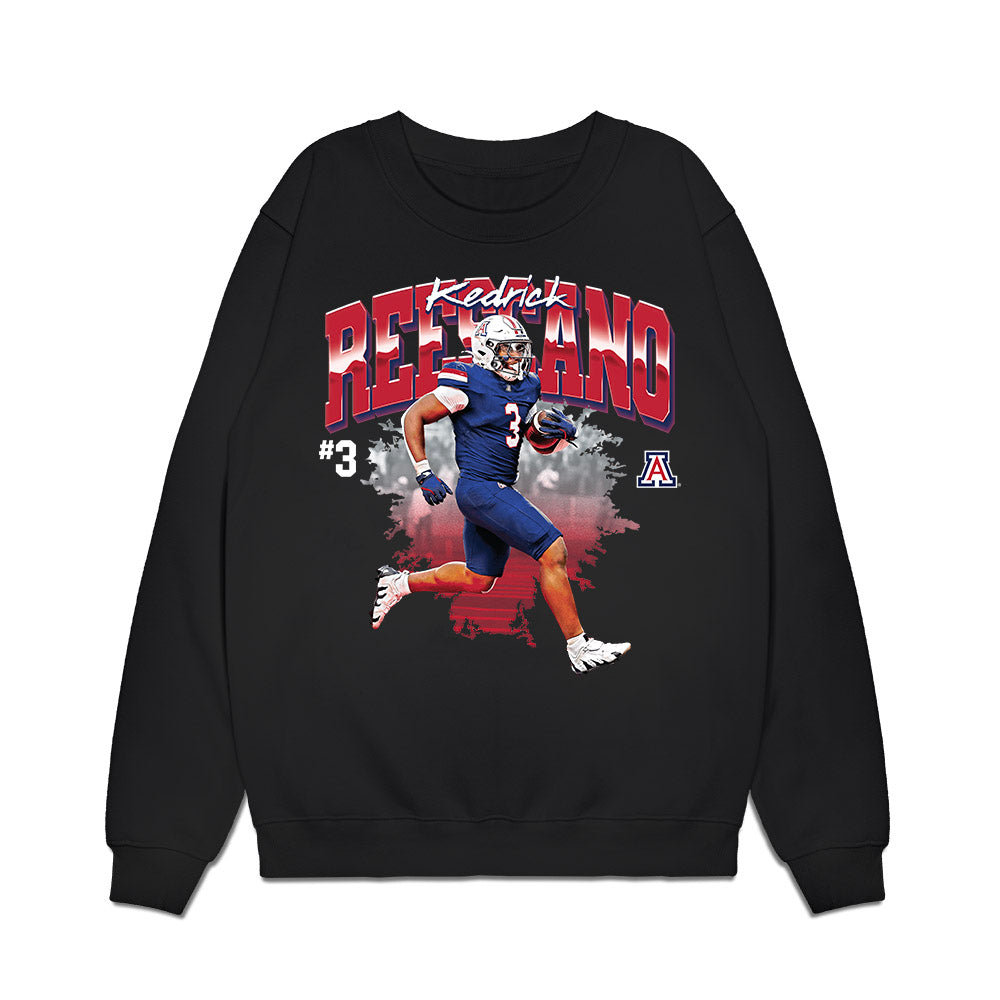 Arizona - NCAA Football : Kedrick Reescano - Collage Premium Crewneck Sweatshirt-0