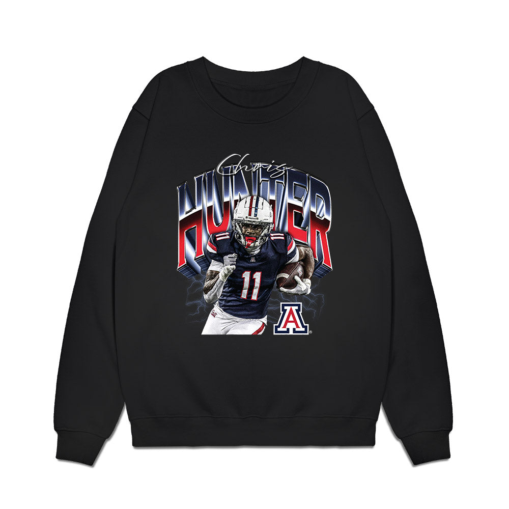 Arizona - NCAA Football : Christopher Hunter - Collage Premium Crewneck Sweatshirt-0