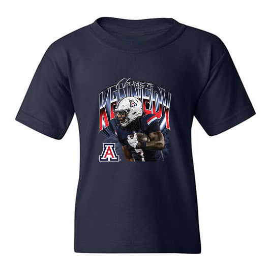 Arizona - NCAA Football : Chase Kennedy - Graphic Youth T-Shirt-0