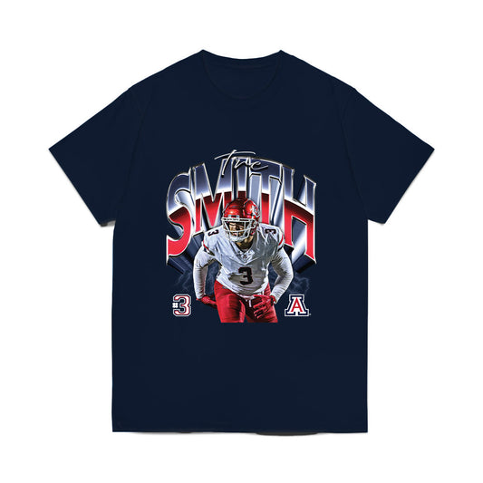 Arizona - NCAA Football : Tre Smith - Graphic Comfort Colors T-Shirt-0