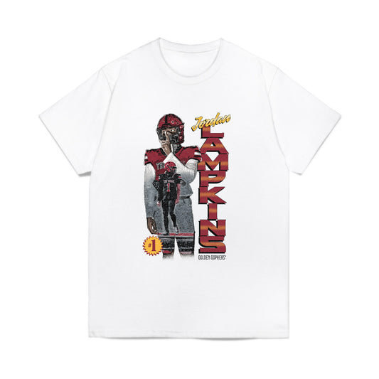 Minnesota - NCAA Football : Jordan Lampkins - Collage Comfort Colors T-Shirt-0