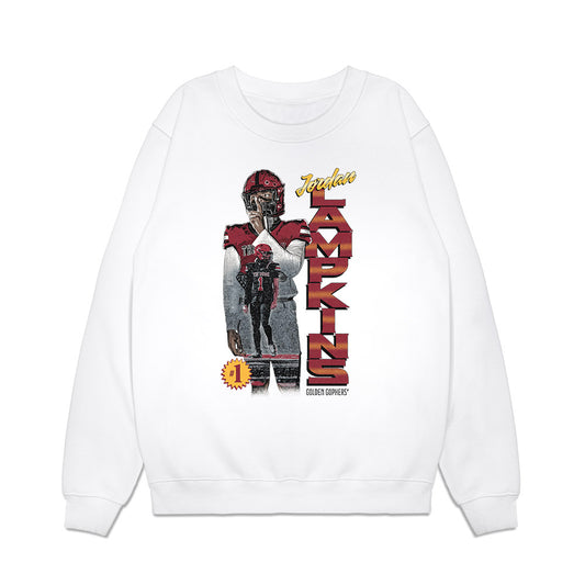 Minnesota - NCAA Football : Jordan Lampkins - Collage Premium Crewneck Sweatshirt-0