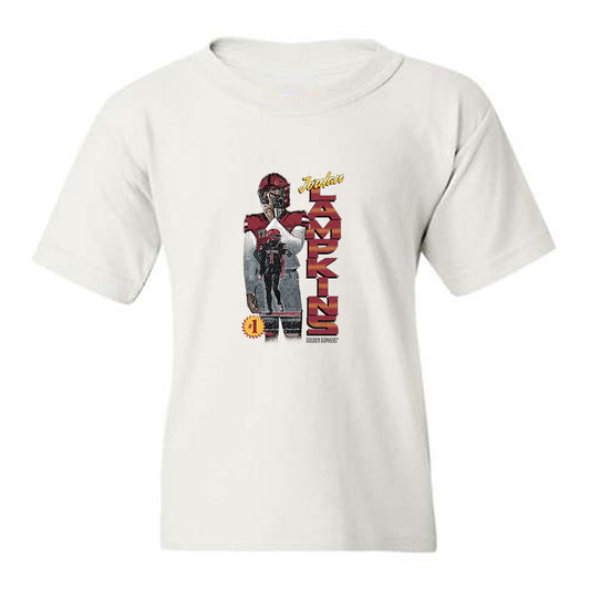 Minnesota - NCAA Football : Jordan Lampkins - Collage Youth T-Shirt-0