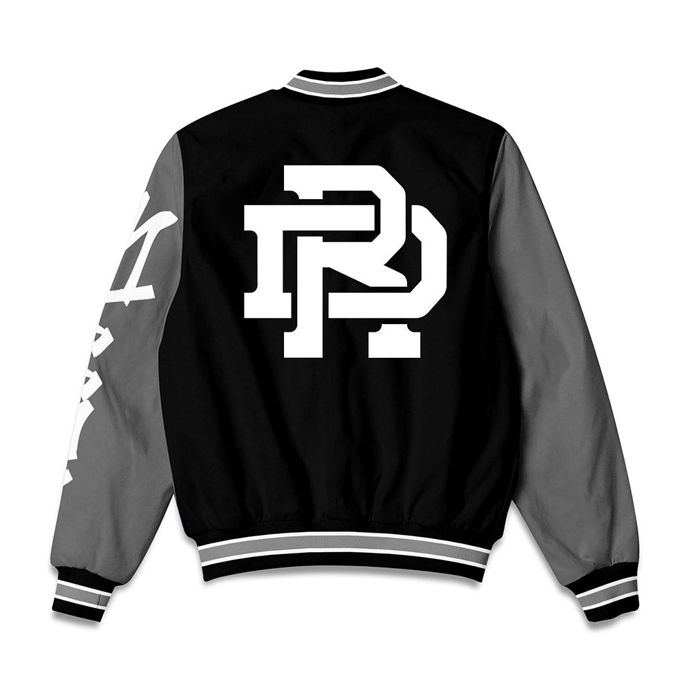 Oregon - NCAA Football : D'Antre Robinson - Fleezy Bomber Jacket-1