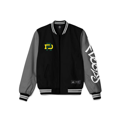 Oregon - NCAA Football : D'Antre Robinson - Fleezy Bomber Jacket-0