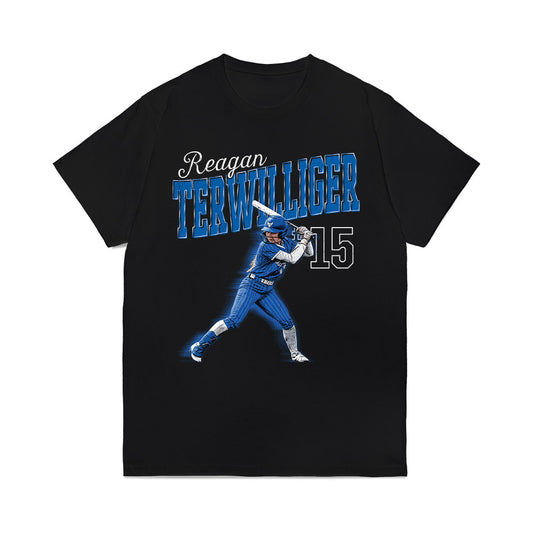 Buffalo - NCAA Softball : Reagan Terwilliger - Collage Comfort Colors T-Shirt-0