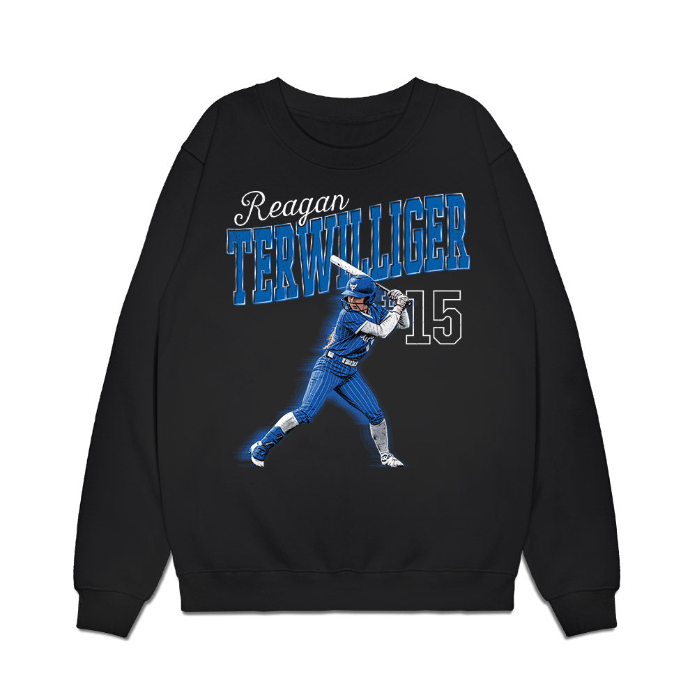 Buffalo - NCAA Softball : Reagan Terwilliger - Collage Premium Crewneck Sweatshirt-0
