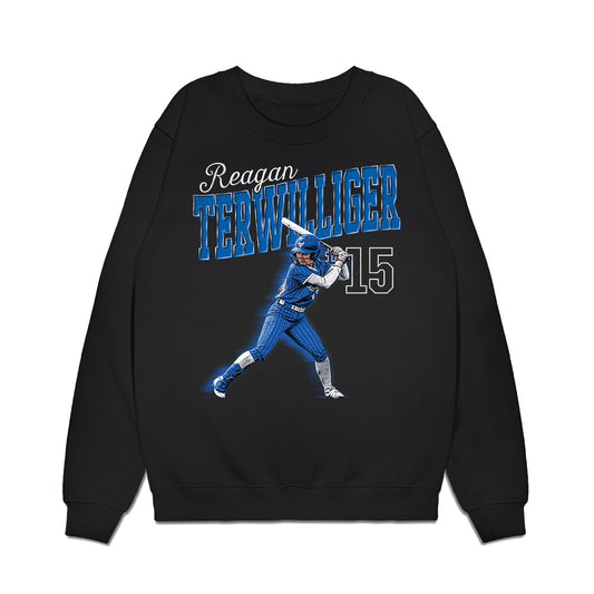 Buffalo - NCAA Softball : Reagan Terwilliger - Collage Premium Crewneck Sweatshirt-0