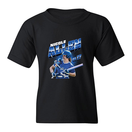 Buffalo - NCAA Softball : Nicole Allen - Collage Youth T-Shirt-0