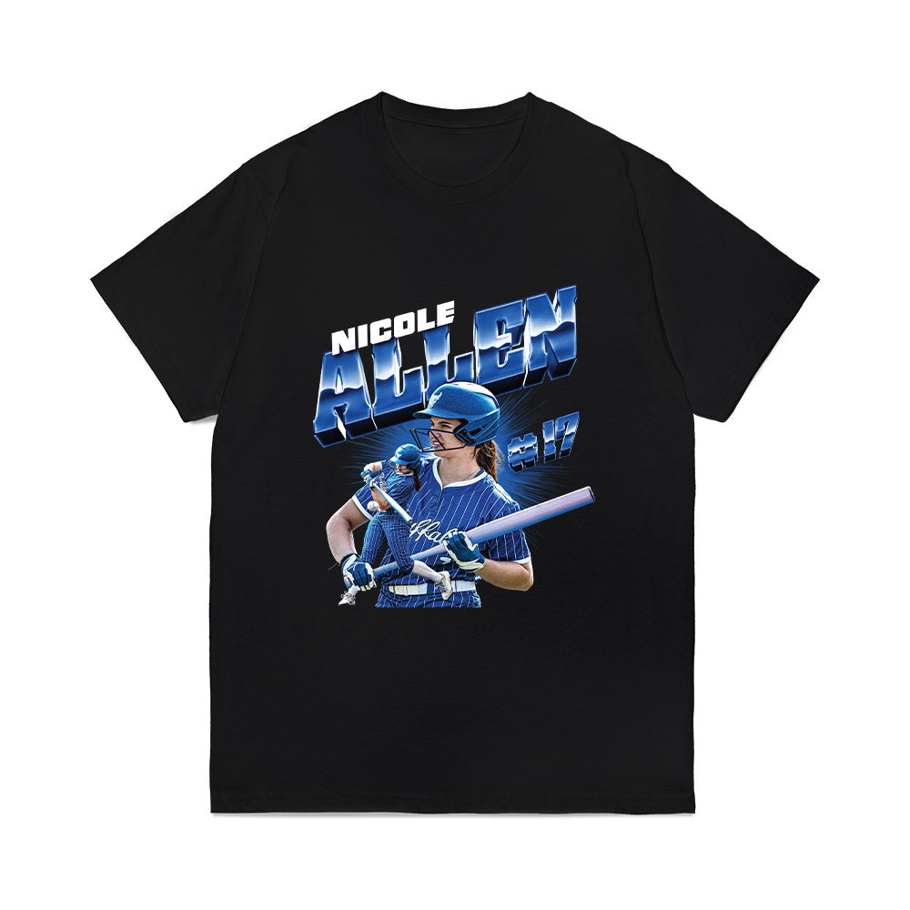 Buffalo - NCAA Softball : Nicole Allen - Collage Comfort Colors T-Shirt-0