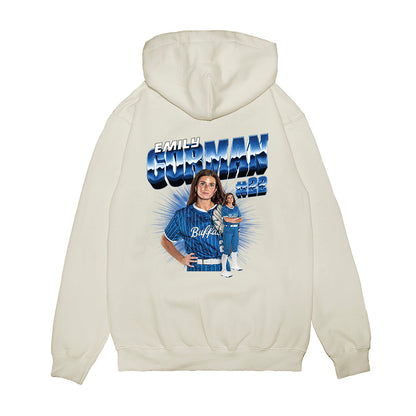 Buffalo - NCAA Softball : Emily Gorman - Collage Premium Hooded Sweatshirt-1