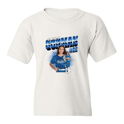 Buffalo - NCAA Softball : Emily Gorman - Collage Youth T-Shirt-0