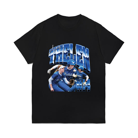 Buffalo - NCAA Softball : Ava Thelen - Collage Comfort Colors T-Shirt-0