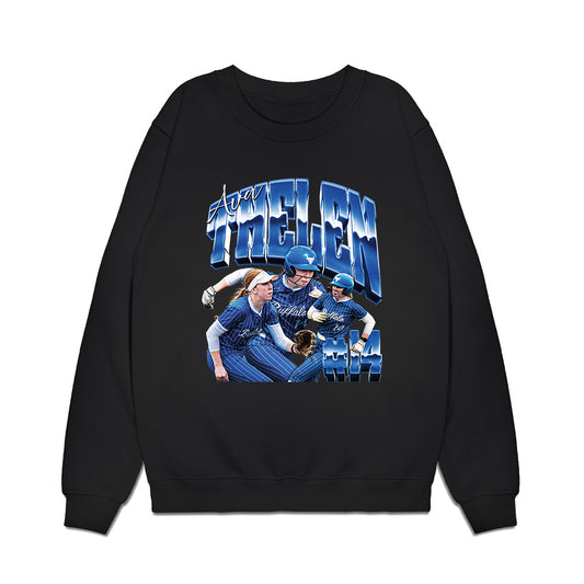 Buffalo - NCAA Softball : Ava Thelen - Collage Premium Crewneck Sweatshirt-0
