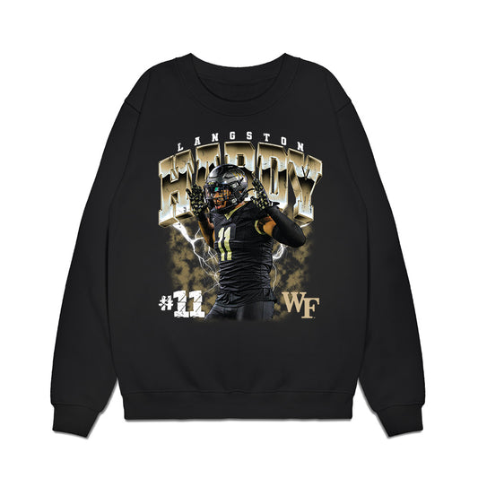 Wake Forest - NCAA Football : Langston Hardy - Collage Premium Crewneck Sweatshirt-0